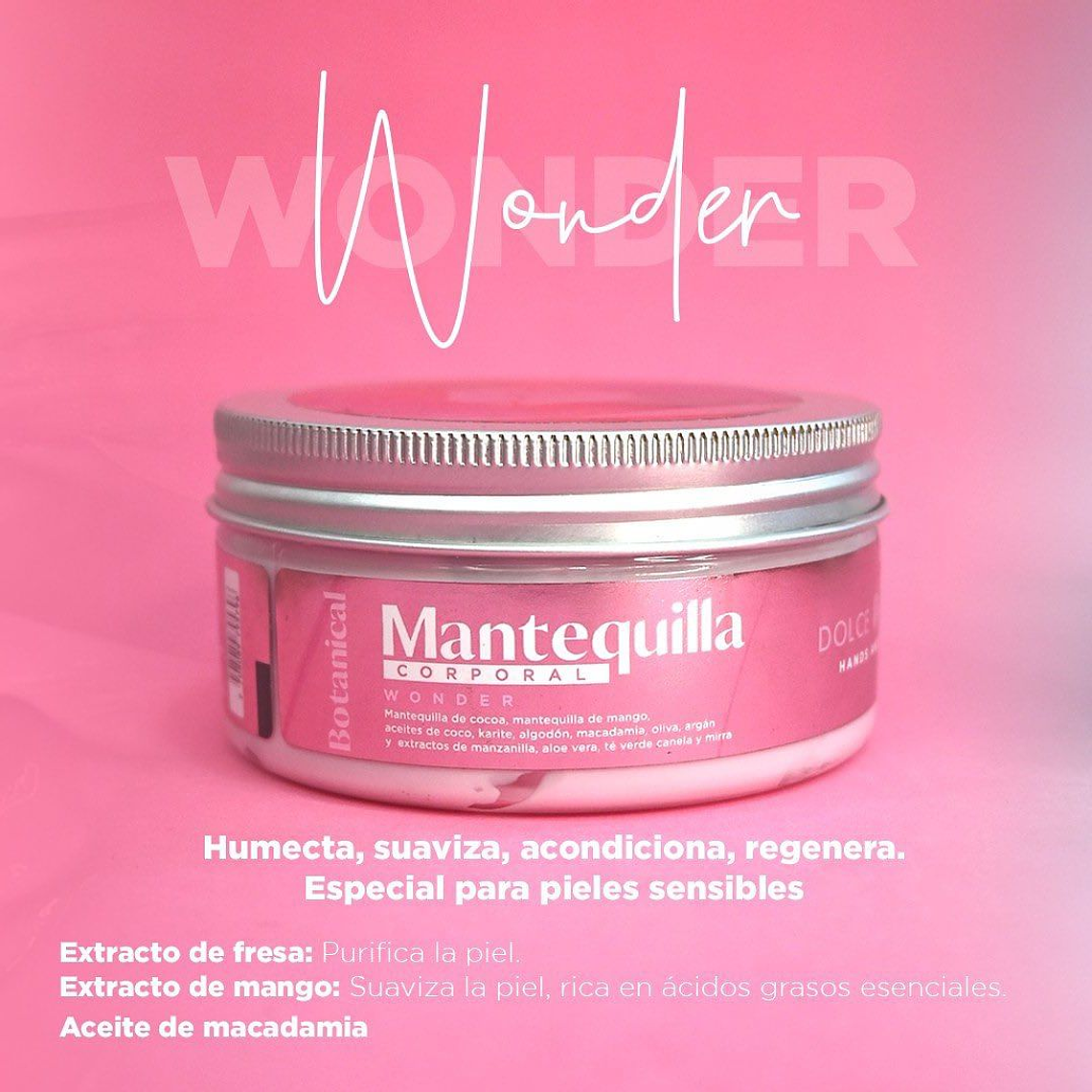 Mantequilla Corporal Wonder 170g - DOLCE BELLA 2