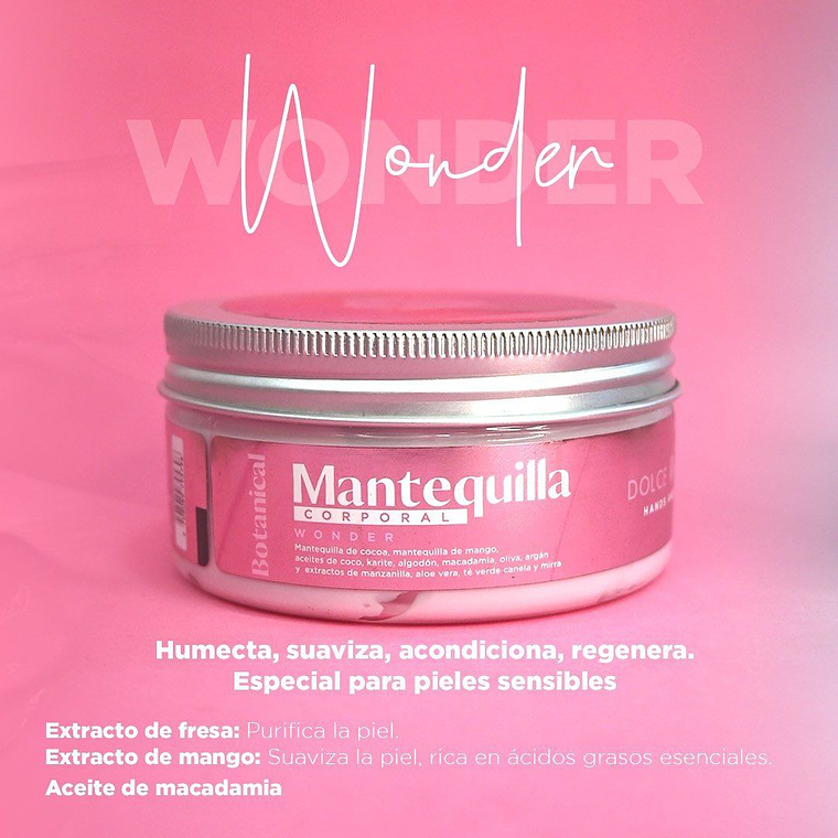 Mantequilla Corporal Wonder 170g - DOLCE BELLA 2