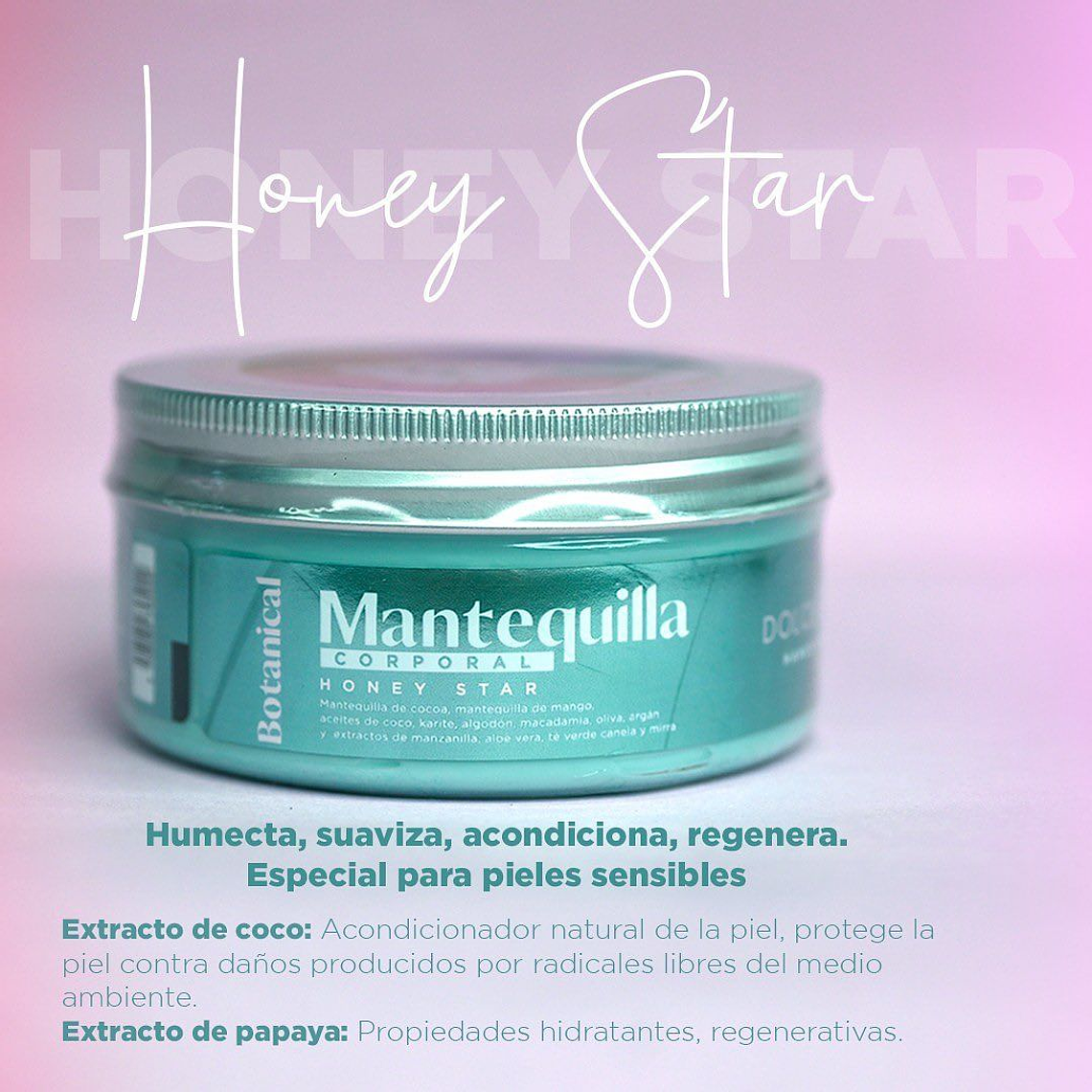 Mantequilla Corporal  Honey Star 170g - DOLCE BELLA 2
