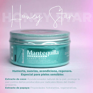 Mantequilla Corporal  Honey Star 170g - DOLCE BELLA