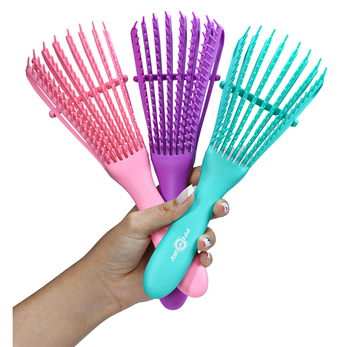 Cepillo Flexible Desenredante Anti Friz - PFIFFERY 1