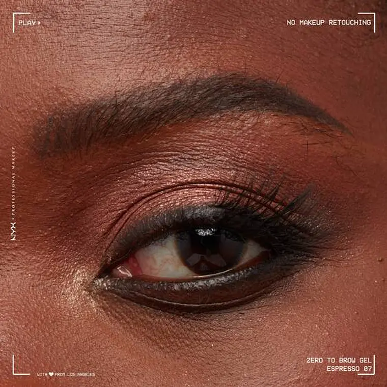 Gel Líquido para Cejas Larga Duración Zero to Brow Espresso - NYX 3