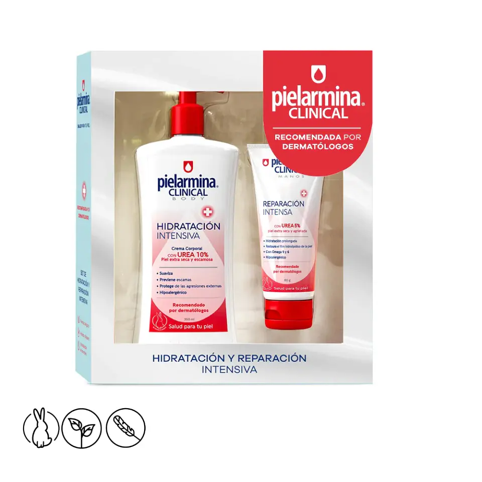 Set Cremas Reparación Intensiva Pielarmina Clinical 4