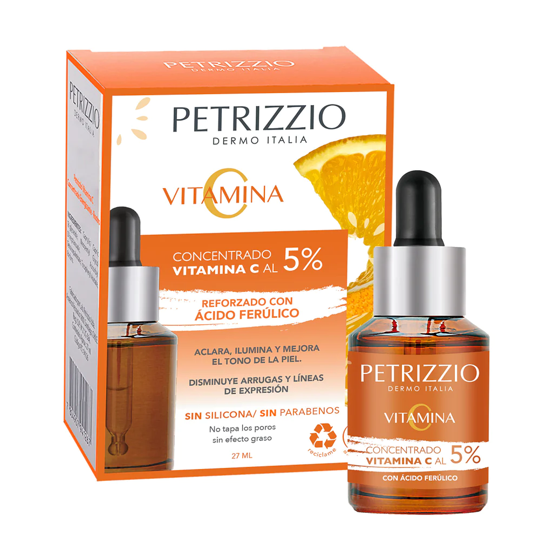 Sérum Concentrado Vitamina C al 5% - PETRIZZIO 1