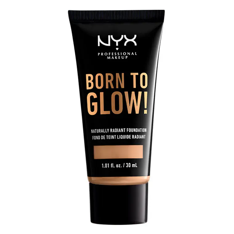 Base de maquillaje Born To Glow - NYX CAMEL 3