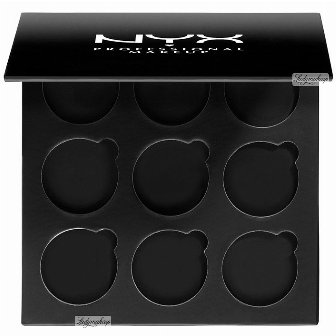 Paleta PRO para Personalizar de 9 Espacios Sombras - NYX 1
