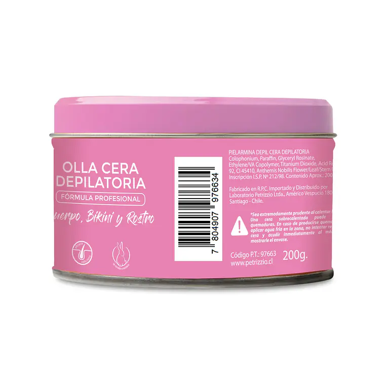 Olla de Cera Depilatoria - PIELARMINA 2