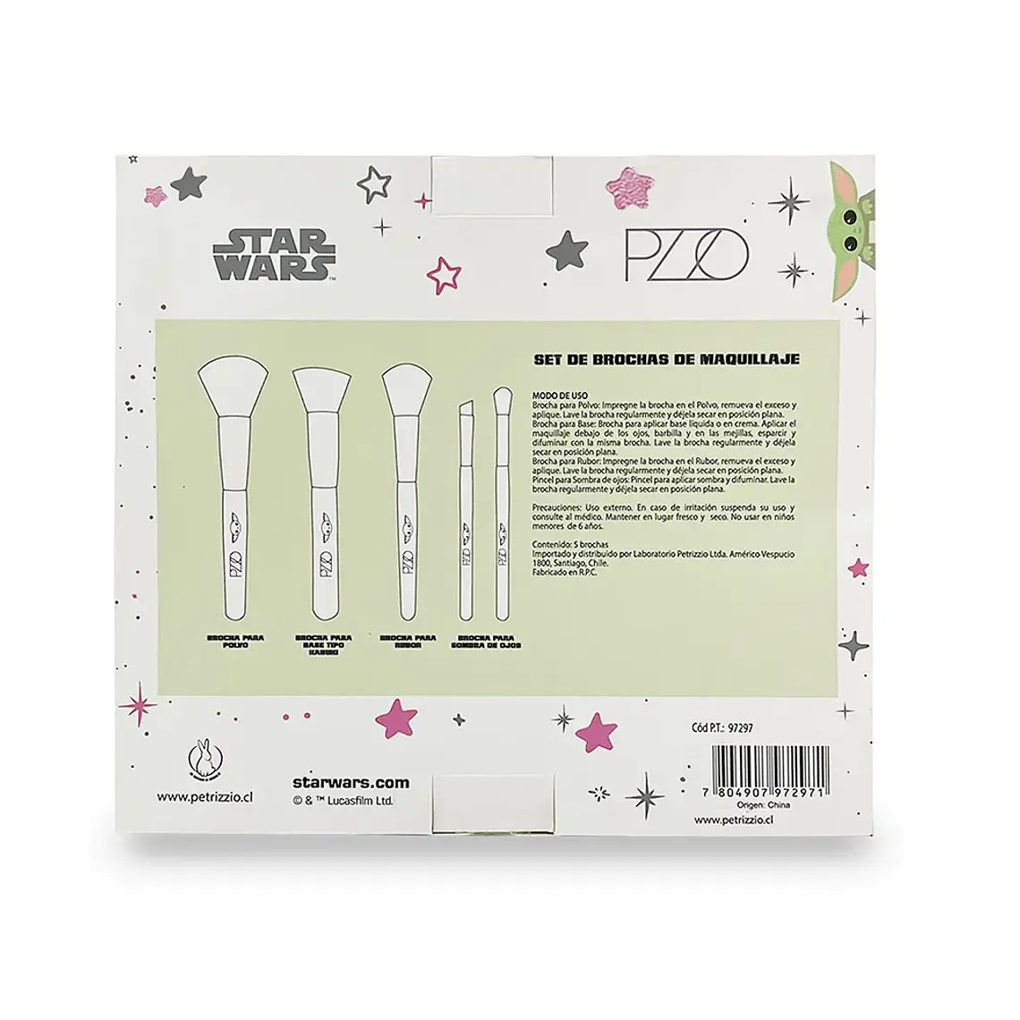 Set de Brochas Star Wars - PETRIZZIO 3