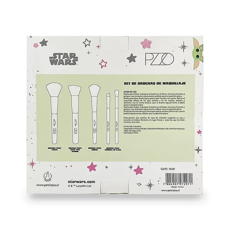 Set de Brochas Star Wars - PETRIZZIO 3