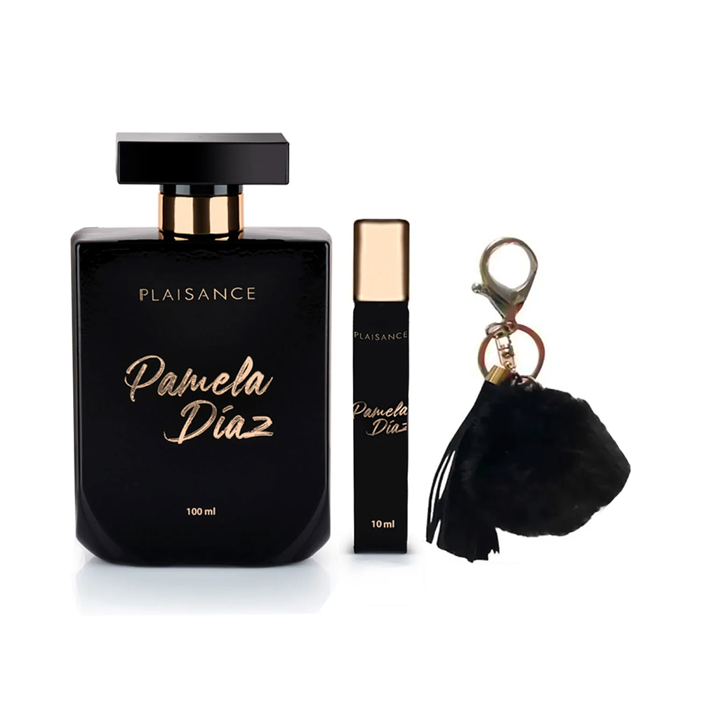 Set de Perfume Pamela Díaz EDP 100 ml + Roll On 10 ml + Llavero - PETRIZZIO