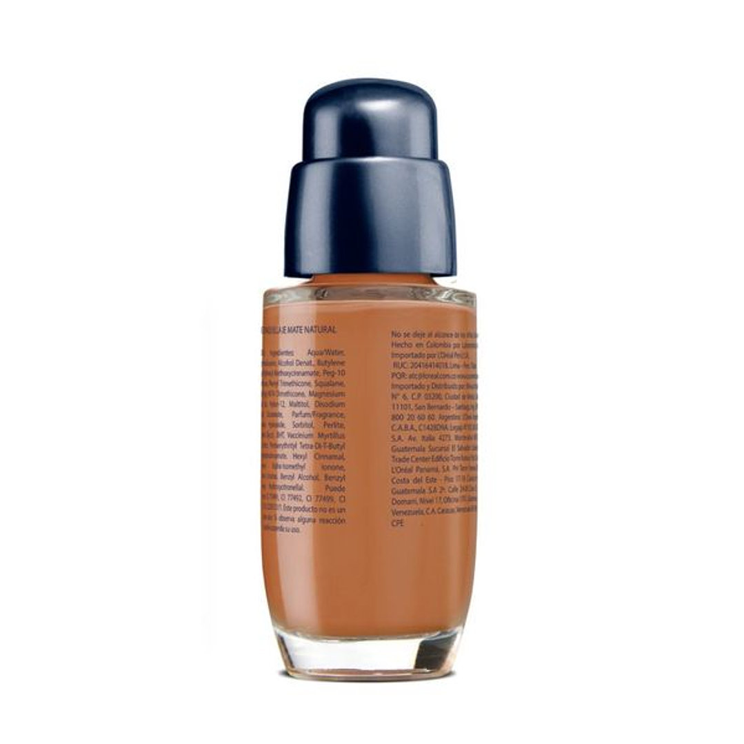 Base de Maquillaje  Mate Natural con Ácido Hialurónico Canela - VOGUE 2