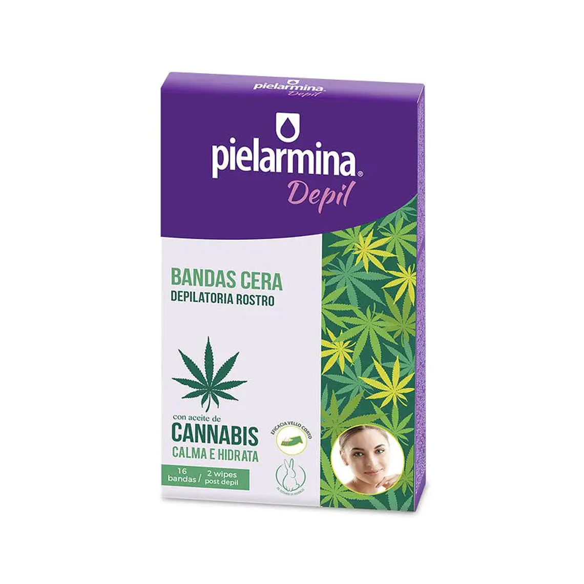 Pielarmina Bandas Depilatorias Faciales Cannabis- PETRIZZIO 1