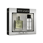 Set Perfume Titanio EDT 100 ml + Desodorante Spray 100 ml Piero Butti - PETRIZZIO