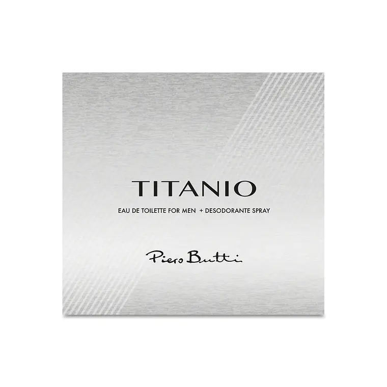 Set Perfume Titanio EDT 100 ml + Desodorante Spray 100 ml Piero Butti - PETRIZZIO 2