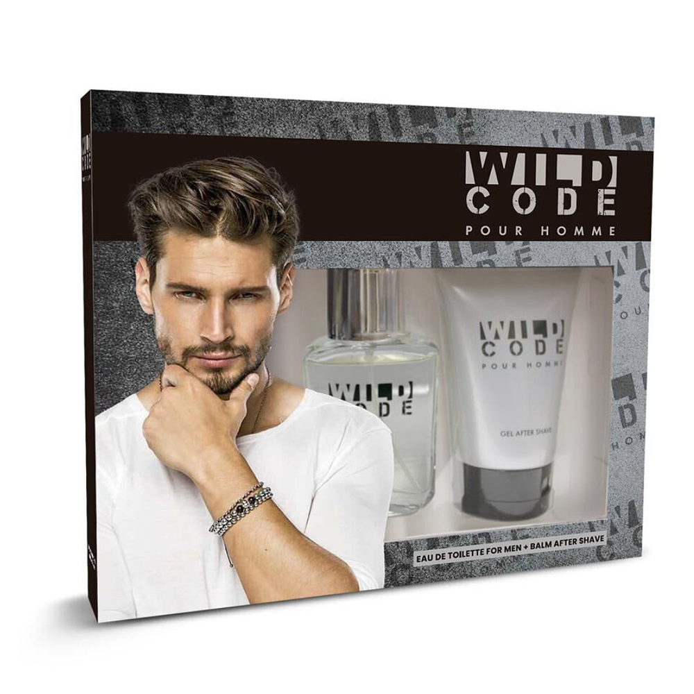 Wild Code Toilette 50ml + Balm After Shave 75ml - PETRIZZIO 