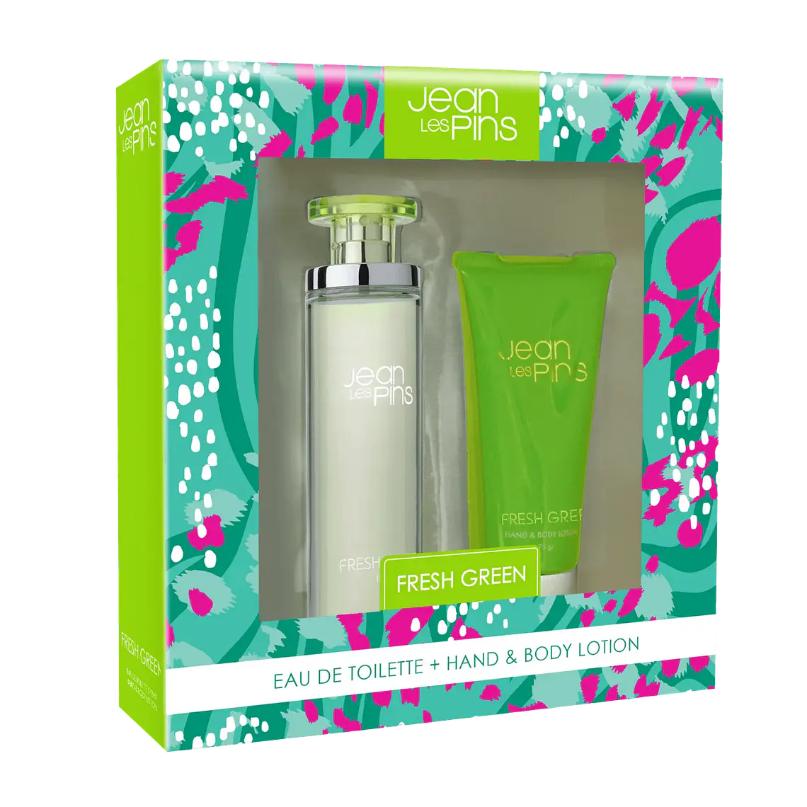 Set Fragancia Fresh Green 100 ml + Body Lotion 75 ml JEAN LES PINS - PETRIZZIO 1