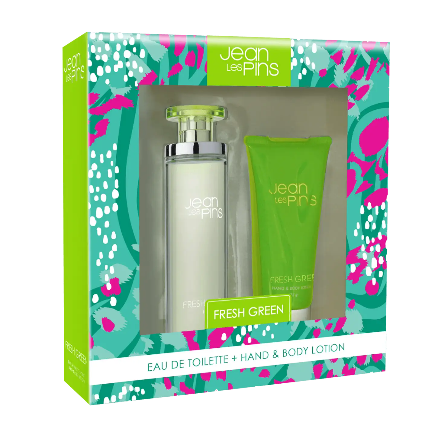 Set Fragancia Fresh Green 100 ml + Body Lotion 75 ml JEAN LES PINS - PETRIZZIO 1