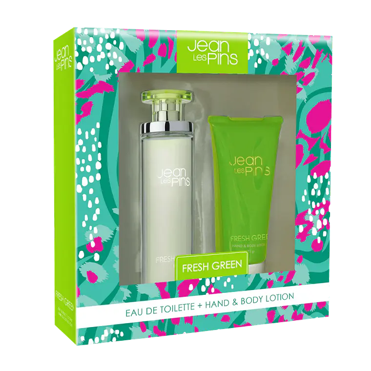 Set Fragancia Fresh Green 100 ml + Body Lotion 75 ml JEAN LES PINS - PETRIZZIO 1