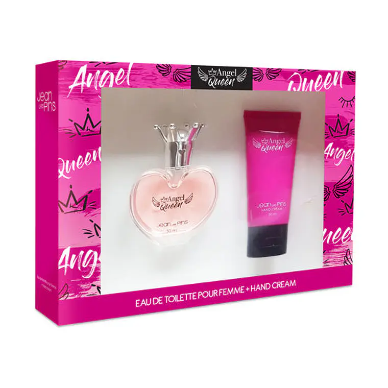 Estuche Fragancia Angel Queen + Crema de Manos JEAN LES PINS - PETRIZZIO 1
