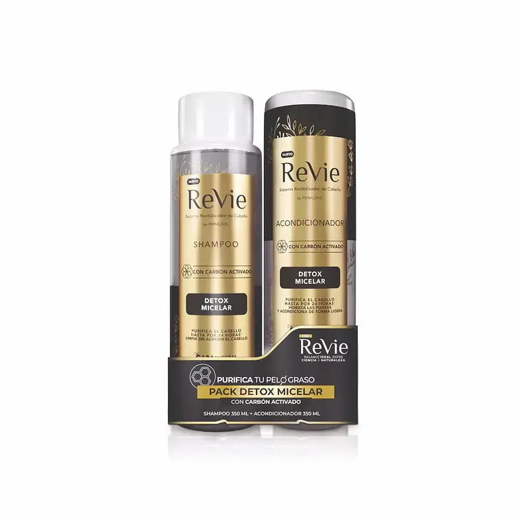 Pack Shampoo 350ml  + Aco 350 ml Detox - REVIE 1