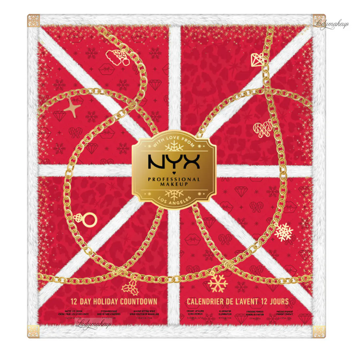 Calendario de Adviento 12 Días Mrs Claus - NYX 1