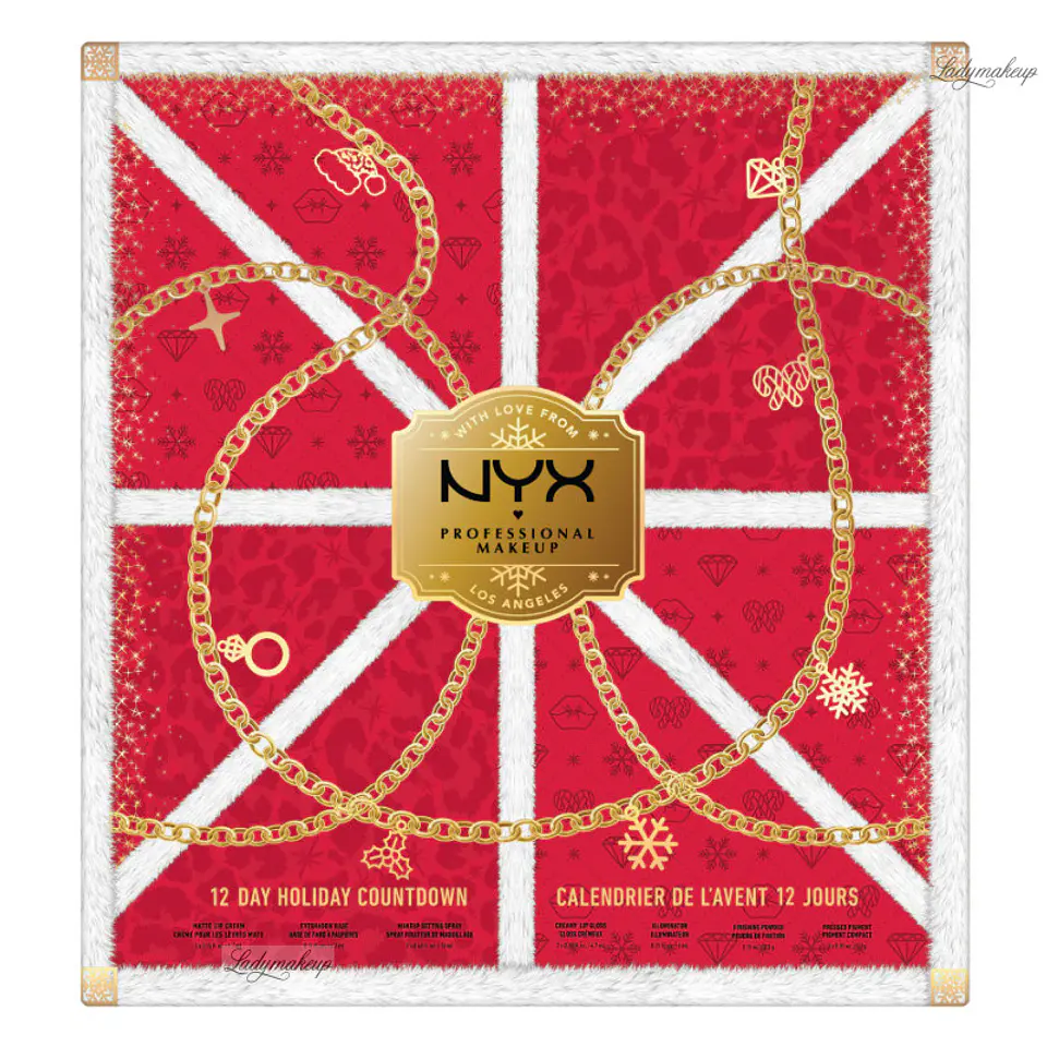 Calendario de Adviento 12 Días Mrs Claus - NYX 1