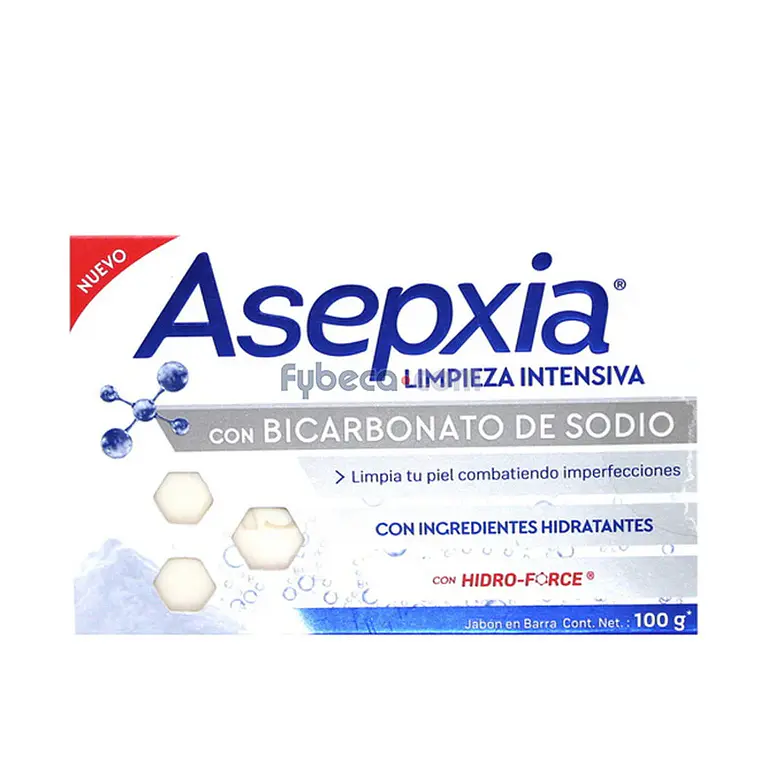 Jabón Barra BICARBONATO 100 GR - ASEPXIA 2