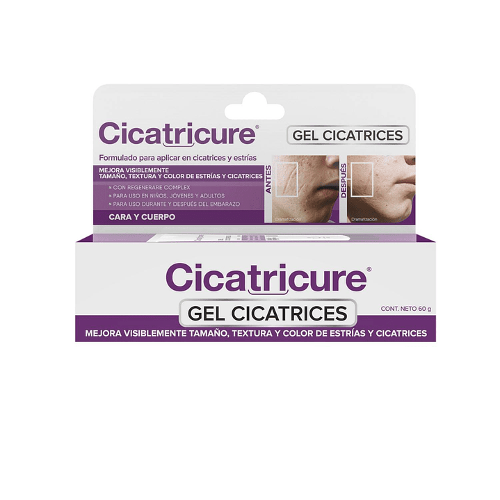 Gel Cicatrices 60g - CICATRICURE 3