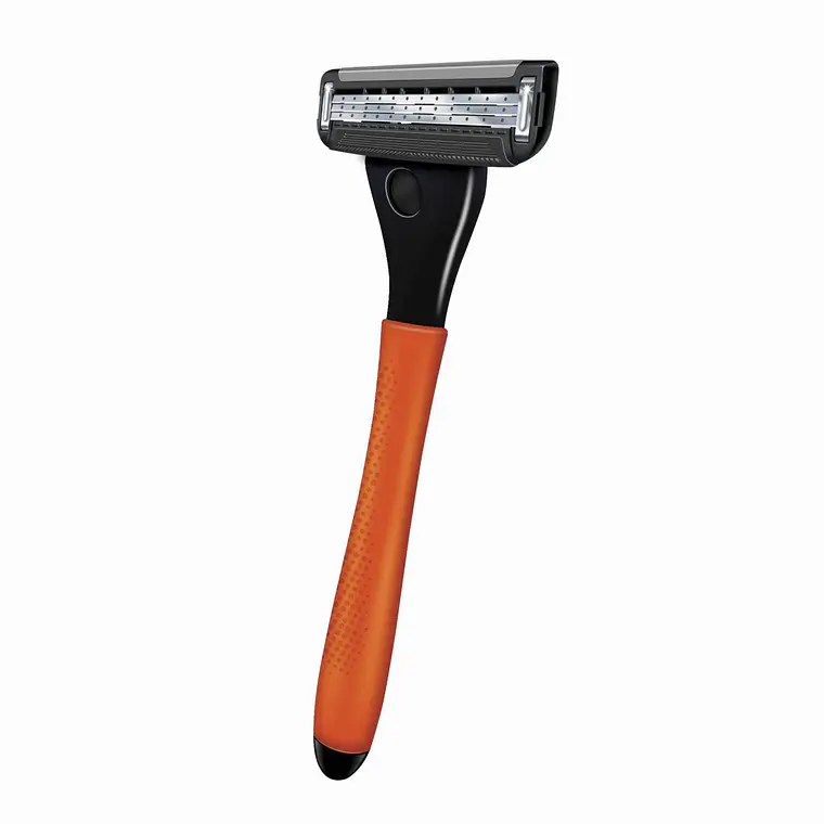 Máquina De Afeitar 300 3 Cartuchos De 3 Navajas + 1 Mango - GROOMEN 4