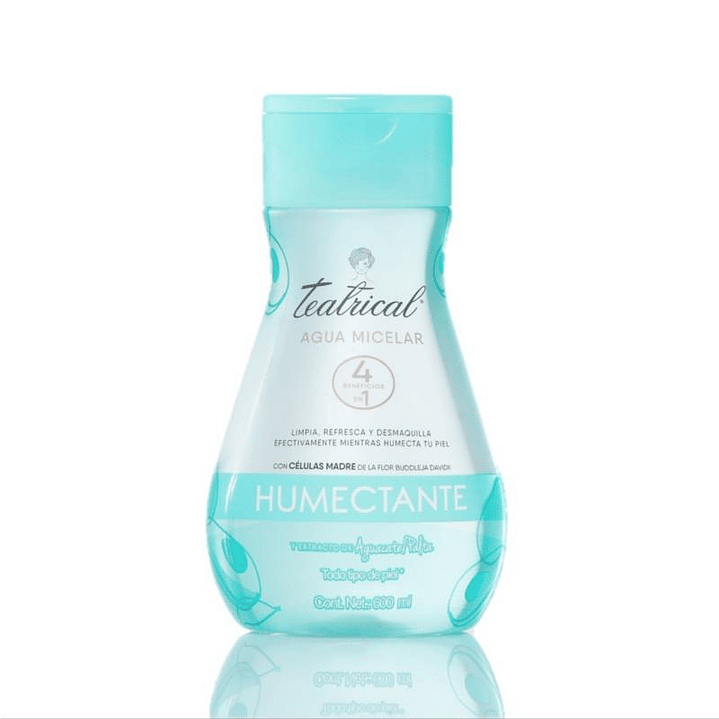 Agua Micelar Humectante 600ml - TEATRICAL 1