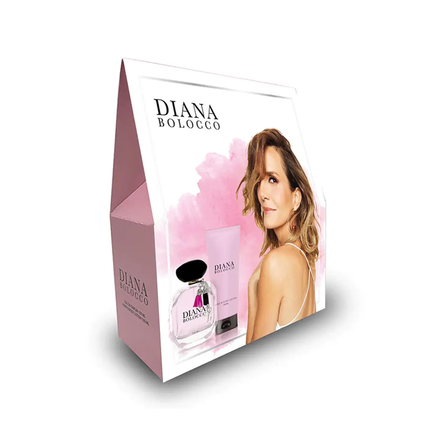 Set Perfume Diana Bolocco EDP 100 ml + Hand Body Lotion  2