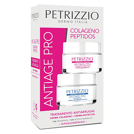 Set Cremas Día + Noche Antiage Pro Colágeno - PETRIZZIO