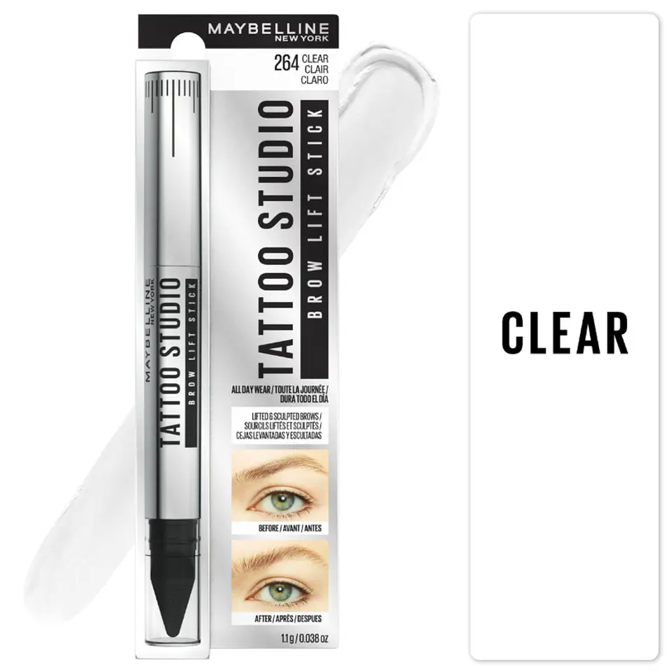 Esculpidor De Cejas TattooStudio Brow Lift Clear - MAYBELLINE 1