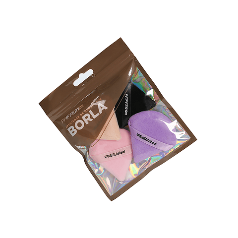 Kit x4 Borlas para Maquillaje - PFIFFERY