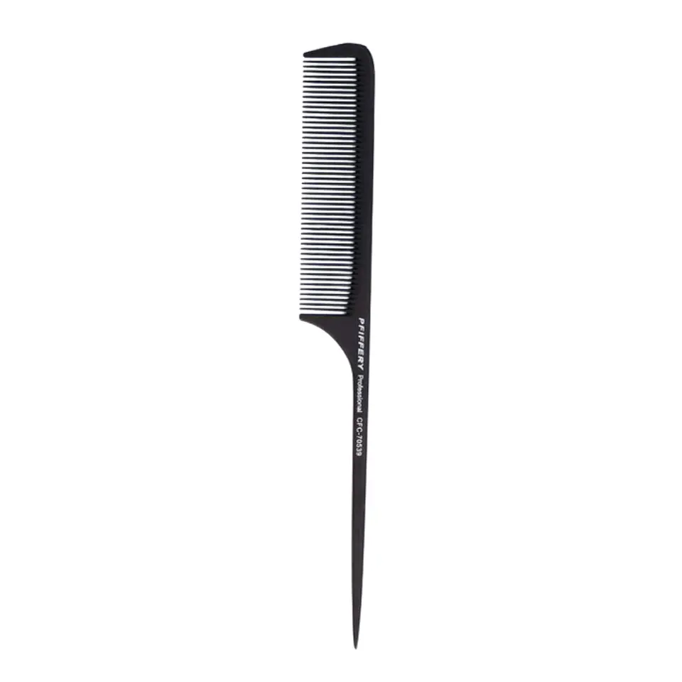 Peineta Profesional Carbono Cola Ratón - PFIFFERY 1