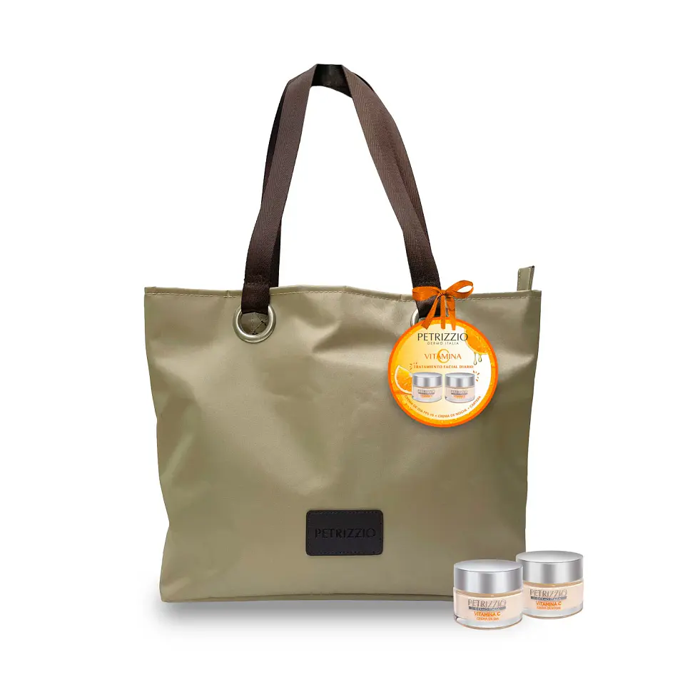 Tratamiento facial diario con vitamina C con cartera - PETRIZZIO 1
