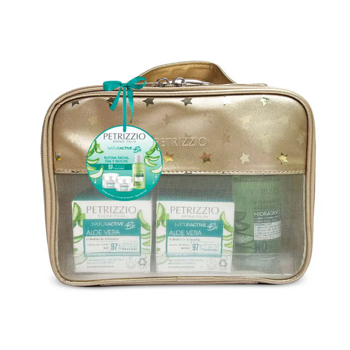 Set rutina facial  ALOE VERA 2 x 50 gr + maleta - PETRIZZIO 1