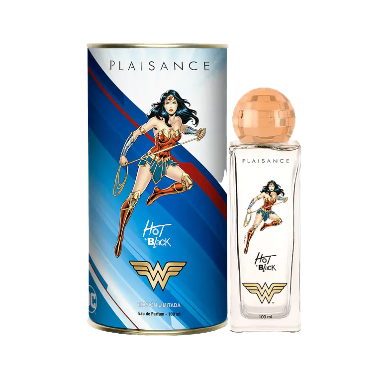 Perfume PLAISANCE mujer Hot in Black Wonder Woman EDP 100 ml - PETRIZZIO 1