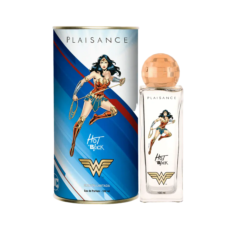 Perfume PLAISANCE mujer Hot in Black Wonder Woman EDP 100 ml - PETRIZZIO 1