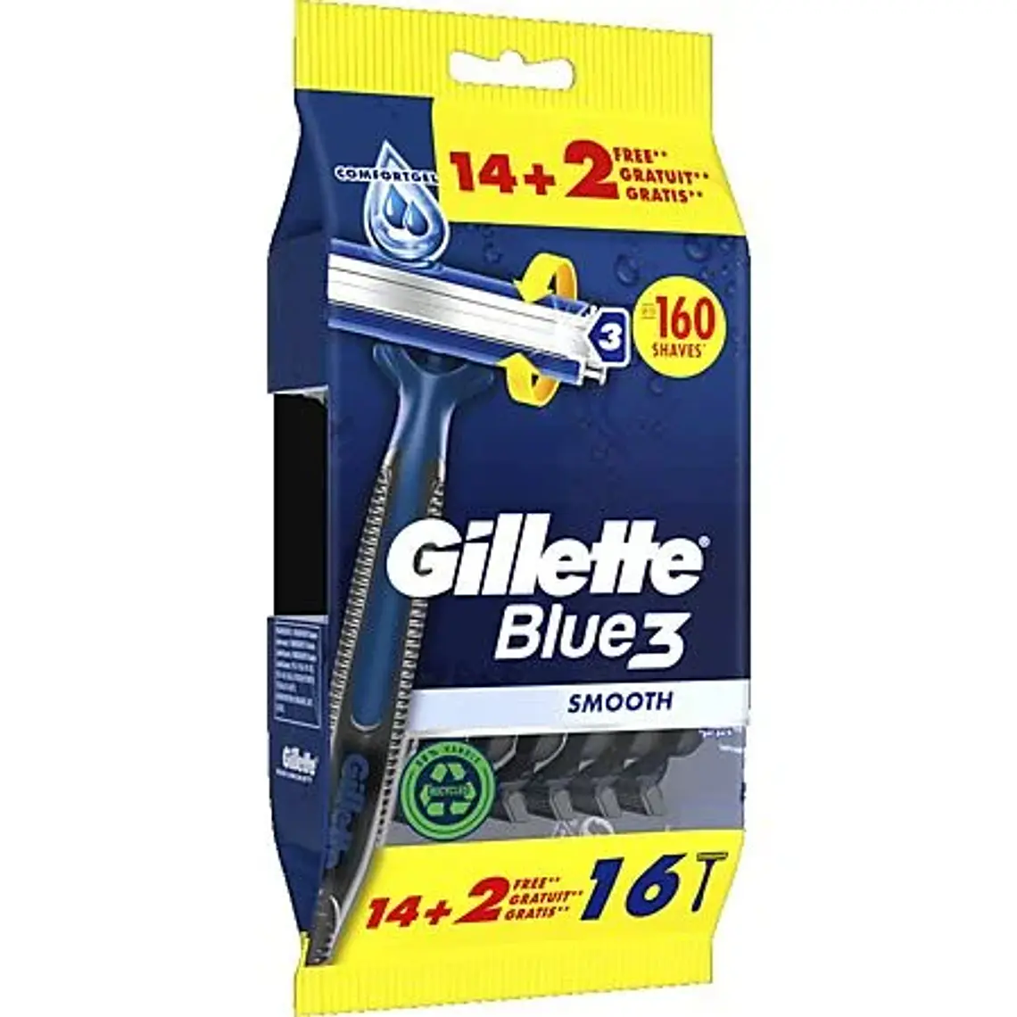 Pack de 16 Máquinas de Afeitar - GILLETTE 1