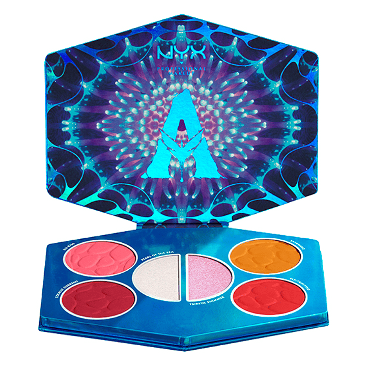 Paleta de Rubores Avatar 2 Pandoran Paradise - NYX 1