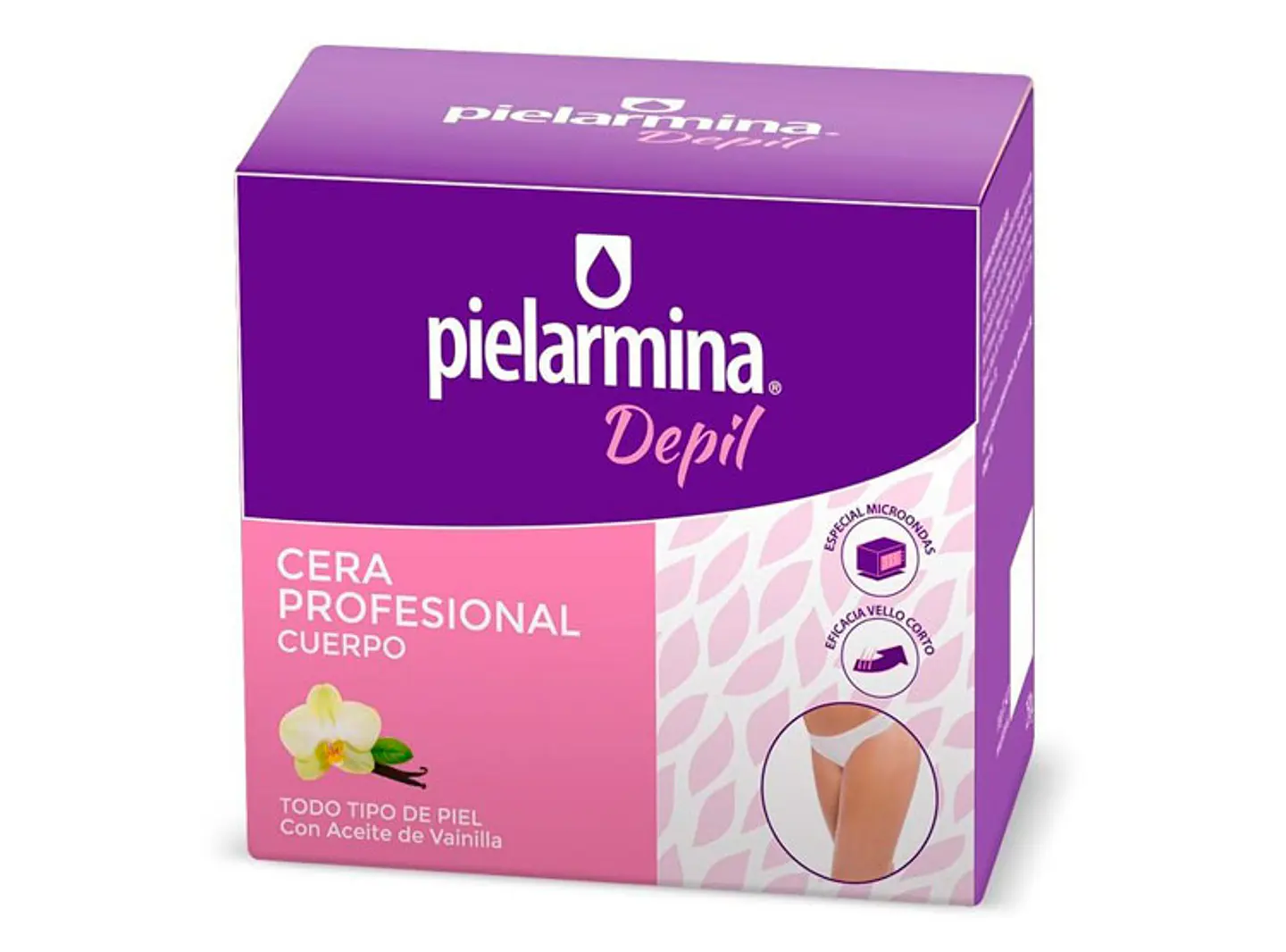 Cera depilatoria cuerpo Pielarmina para microondas 250g - PETRIZZIO 1