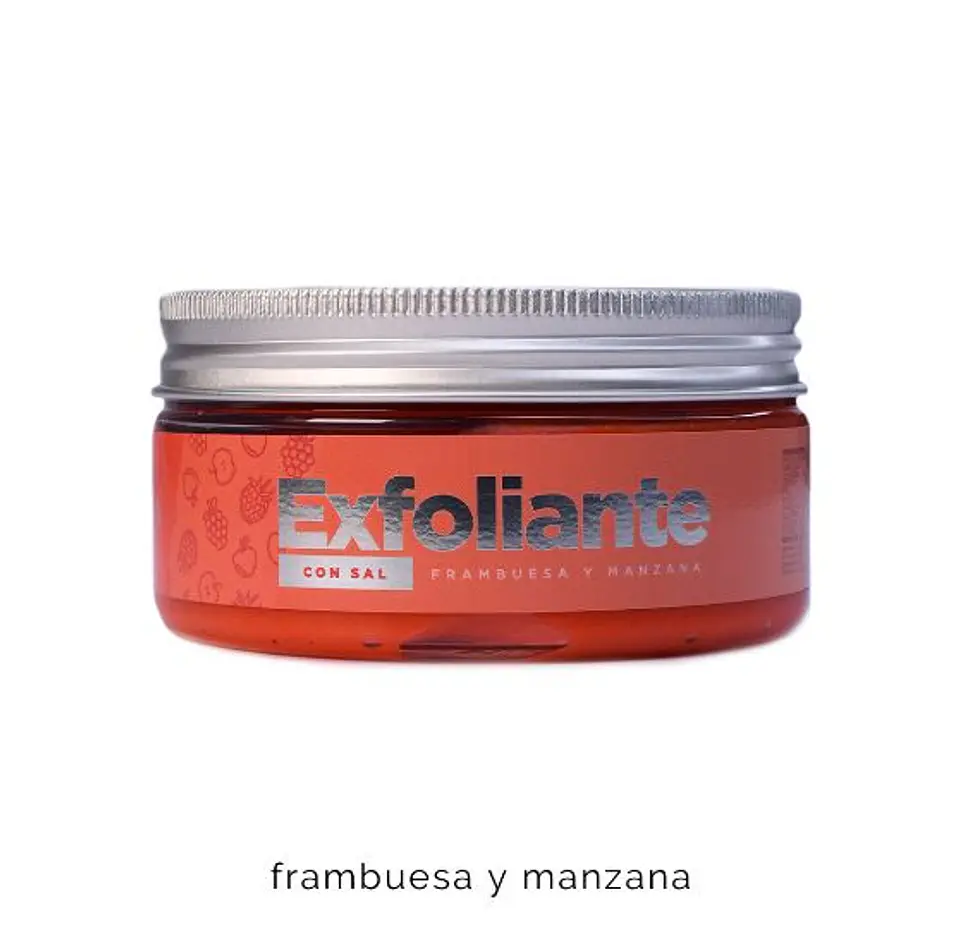 Exfoliante con sal frambuesa y manzana - DOLCE BELLA 1
