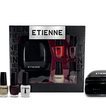 Set 4 esmaltes de uñas + secador - ETIENNE