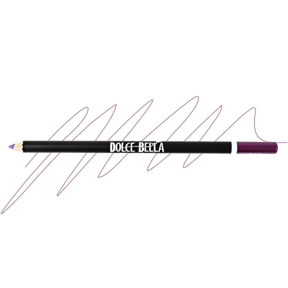 Lápiz delineador sacapuntas Purple- DOLCE BELLA 1