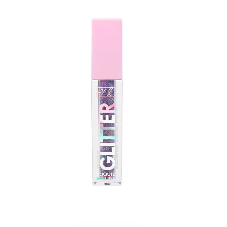 Glitter Liquid Eyeliner Glow Fest Purple Move 2