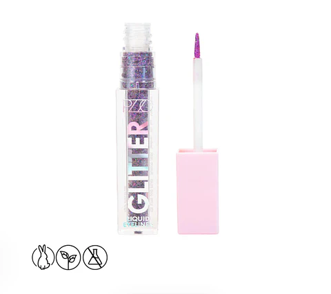 Glitter Liquid Eyeliner Glow Fest Purple Move
