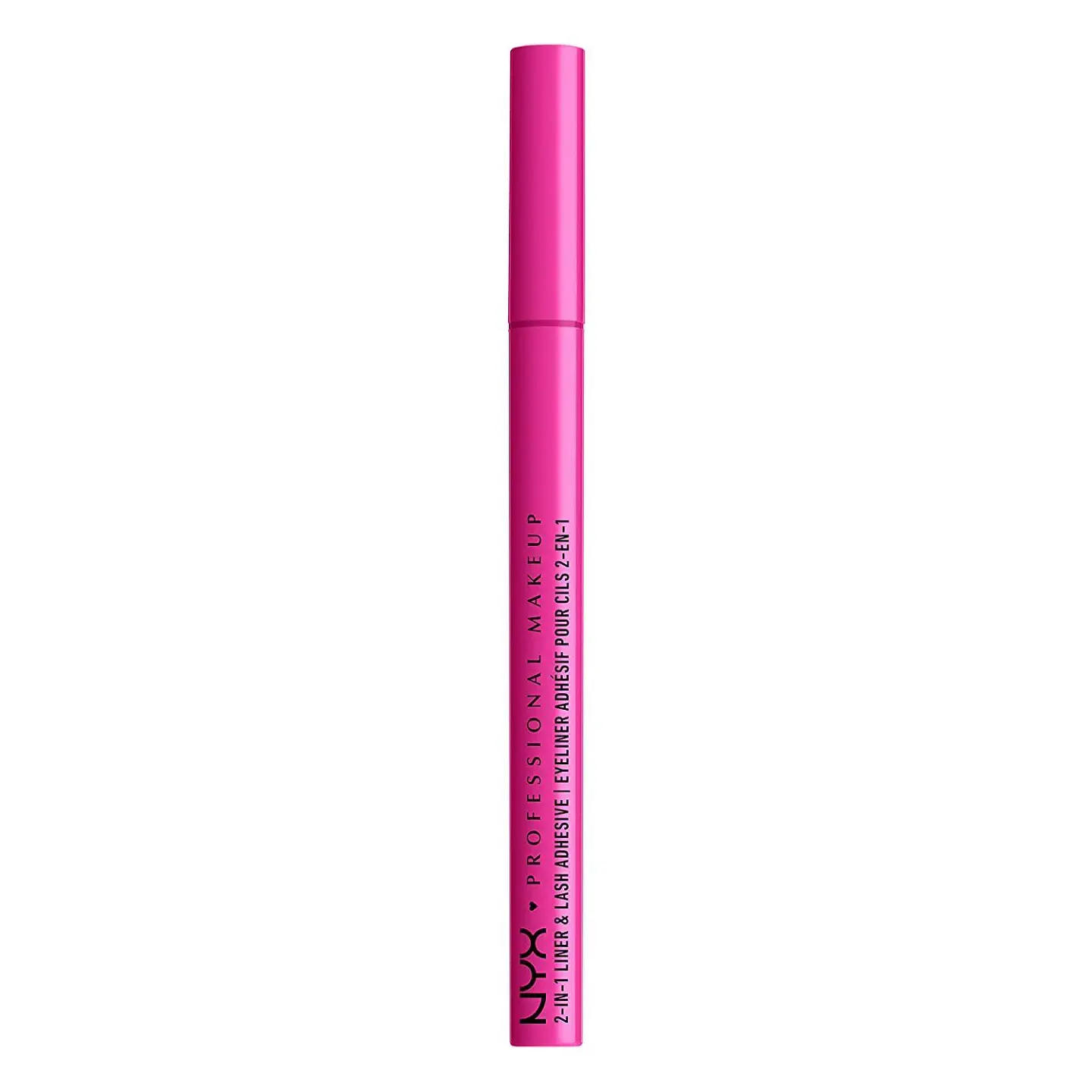 Delineador De Ojos Adhesivo Para Pestañas 2 En 1 24 Hrs A Prueba De Agua Black - NYX 6
