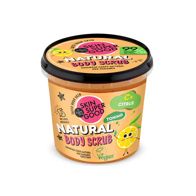 EXFOLIANTE CORPORAL NATURAL C+ CÍTRICOS 360 ML 1
