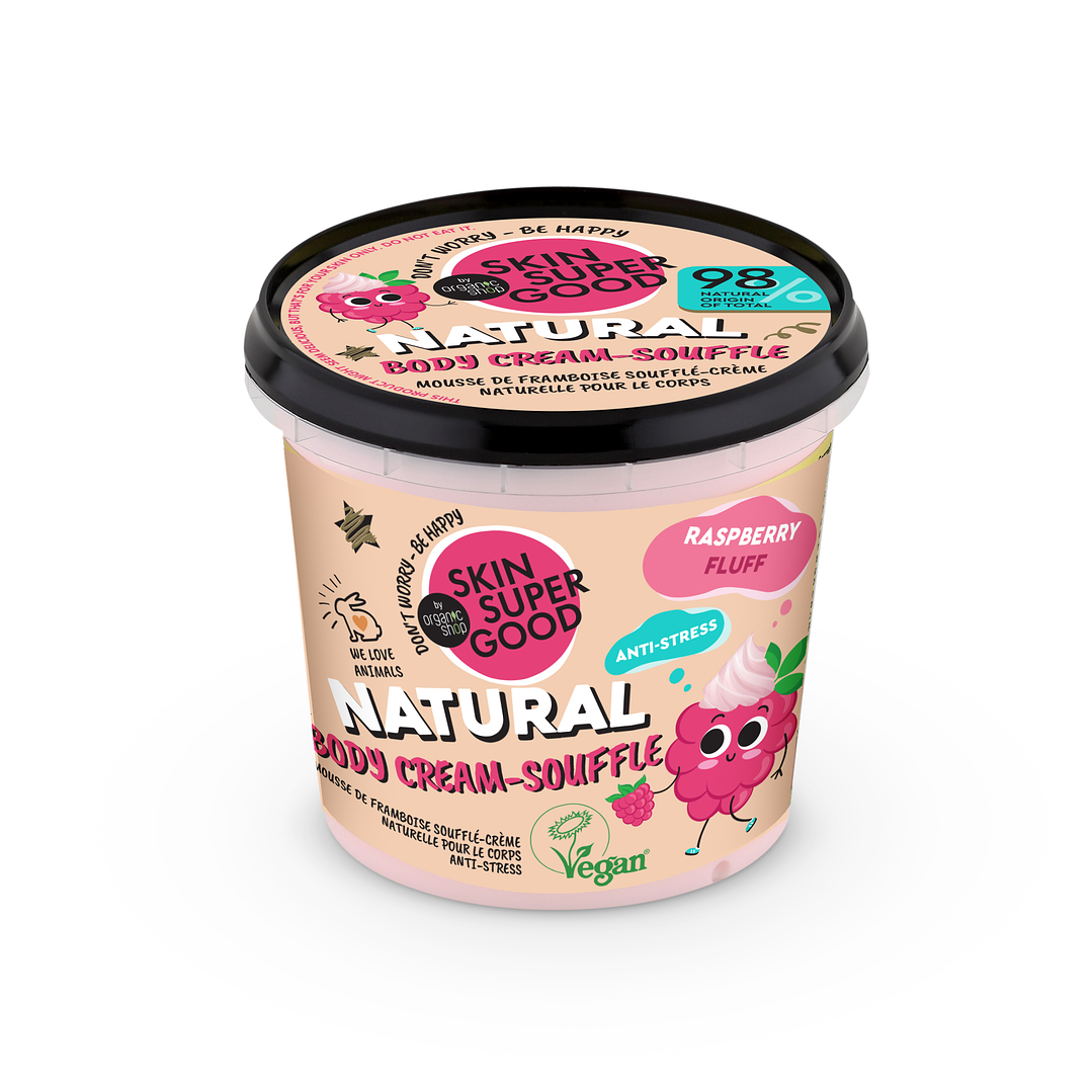 CREMA-SOUFFLE CORPORAL FLUFF DE FRAMBUESA 360 ML 1